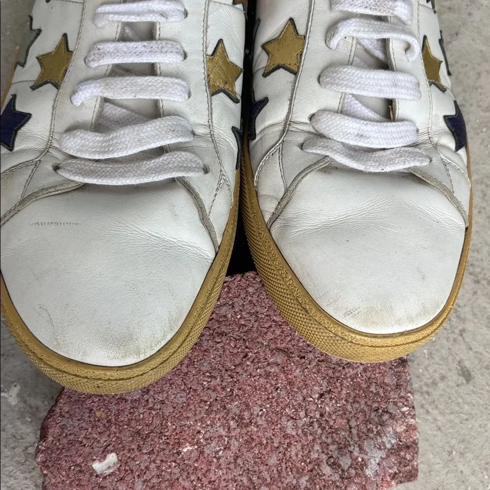 Saint Laurent multicolored Star Court classic sneakers - Picture 5 of 10